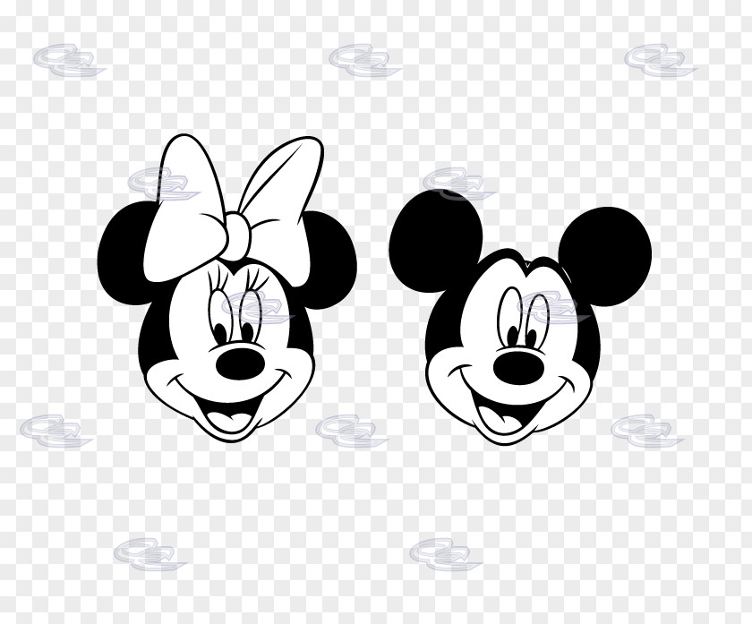 Minnie Mouse Mickey Mask Coloring Book PNG