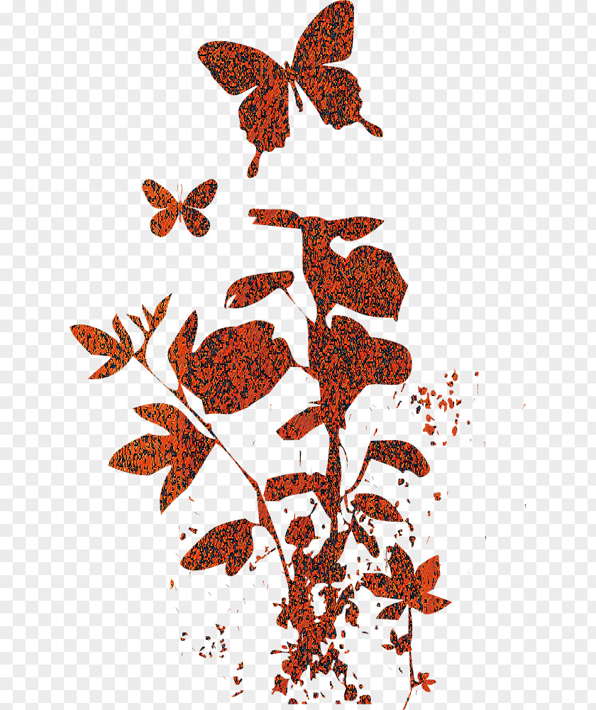Monarch Butterfly Pollinator Drawing PNG