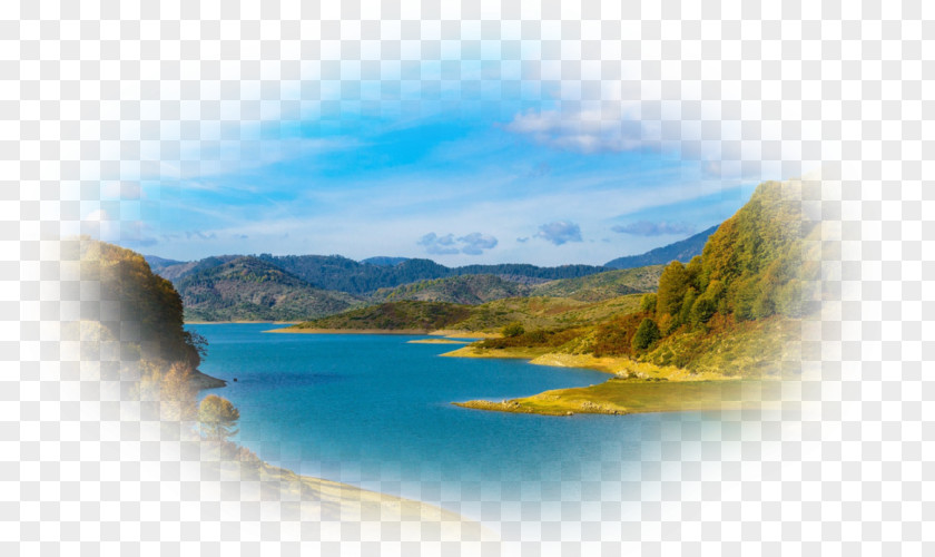 Panorama Landscape Painting PNG