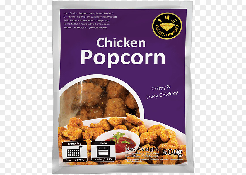 Pop Corn Chicken Vegetarian Cuisine Fast Food Convenience Recipe PNG