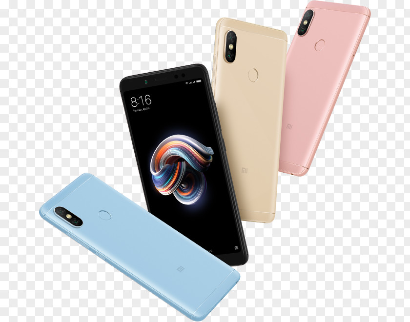 Smartphone Xiaomi Redmi Note 5 Pro 4 Dual M1803E7SG 3GB/32GB 4G LTE Blue PNG