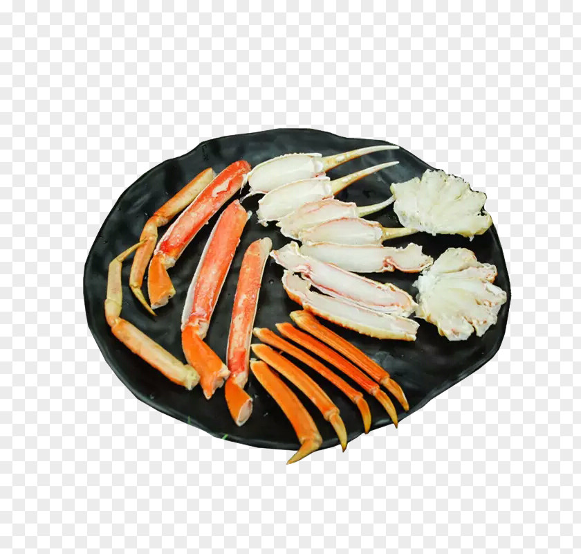 Snow Crab Platter Alaska Seafood Red King PNG