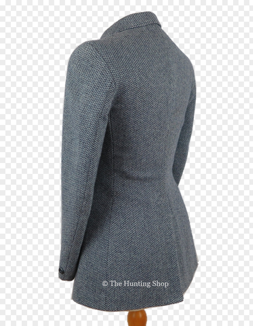 Tweed Blazer Sleeve Shoulder Outerwear Wool PNG