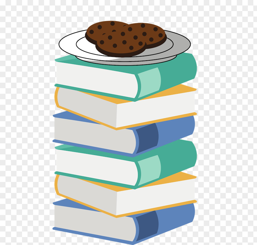Yellow Student Library Cartoon PNG