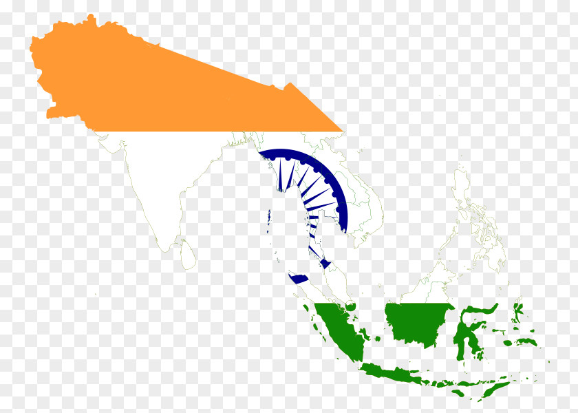 Etnic Southeast Asia Blank Map Asia-Pacific PNG