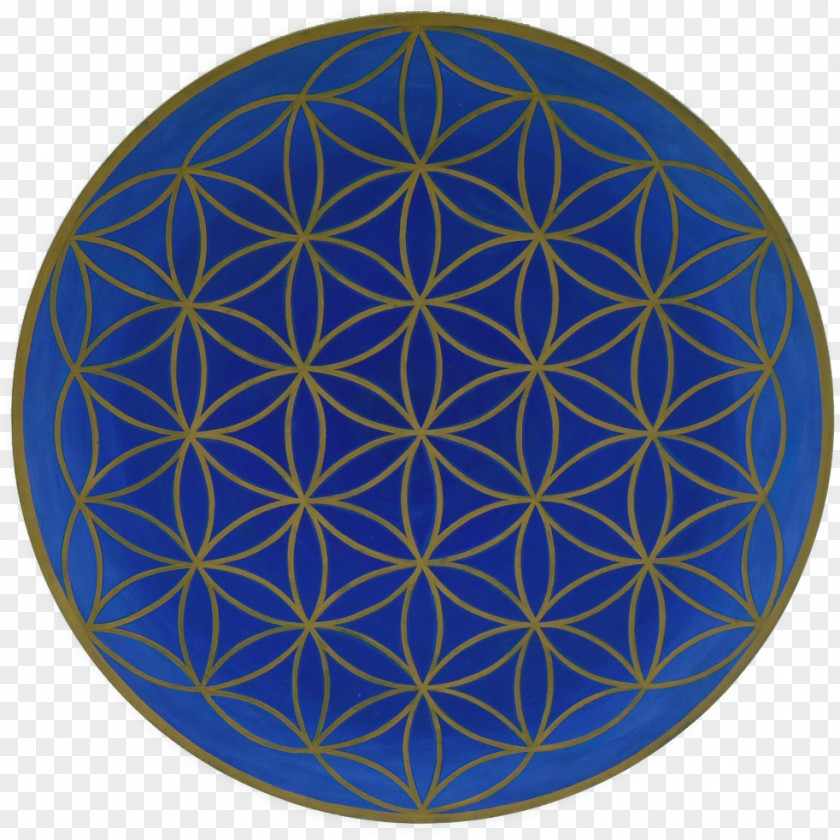 Om Namah Shivaya Overlapping Circles Grid Sacred Geometry Art PNG