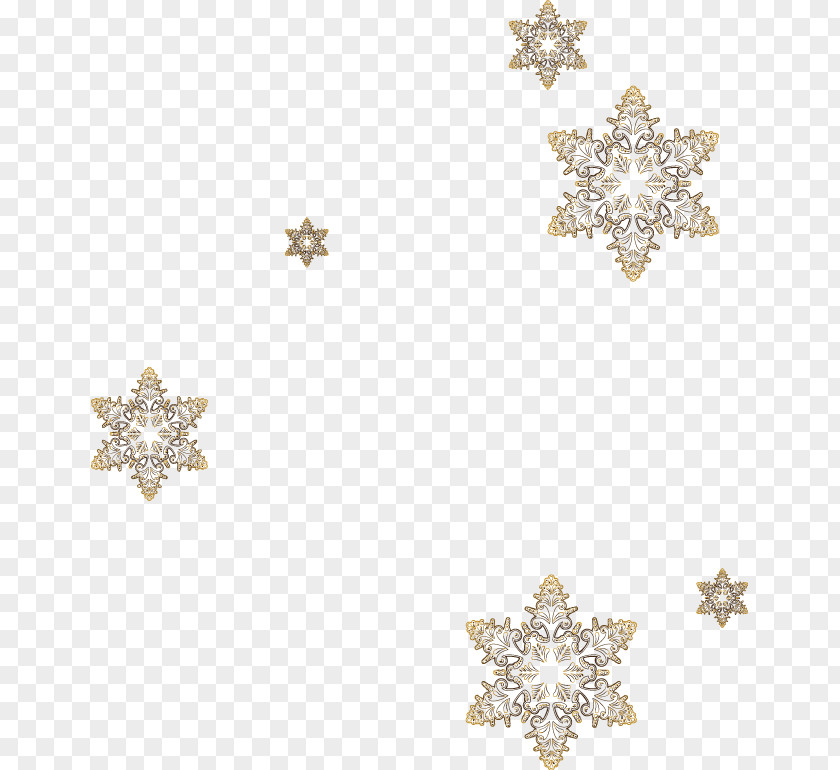 Shading Snowflake Pattern PNG