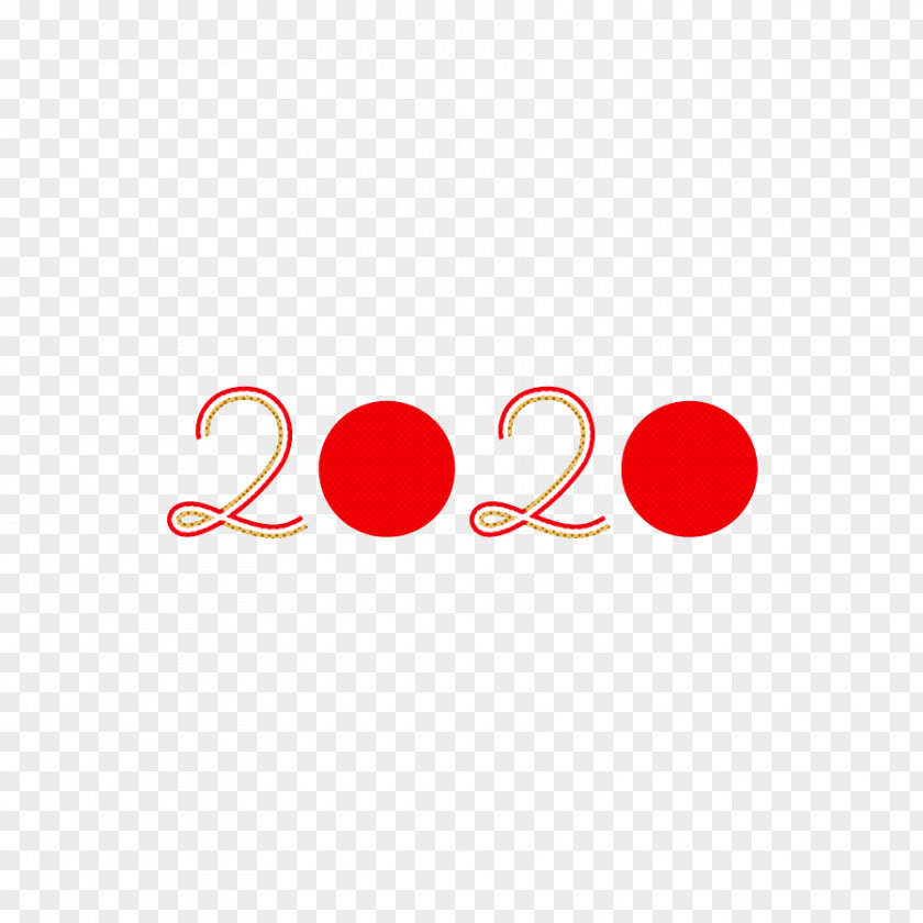 2020 New Year Number PNG