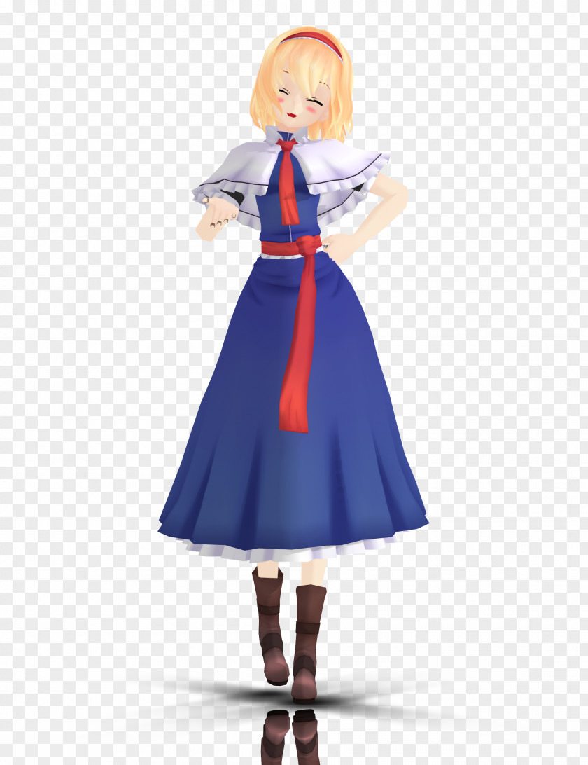 Alice In Wonderland MikuMikuDance Margatroid Touhou Project Rendering PNG