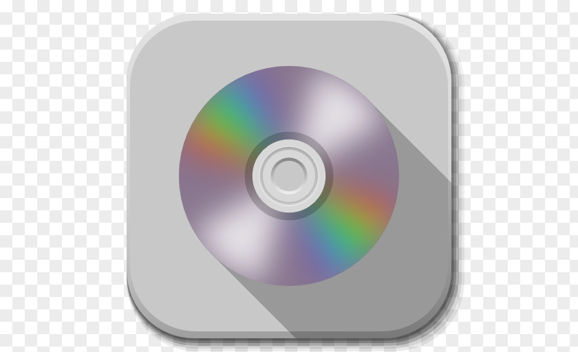 Apps Cd Data Storage Device Multimedia Circle PNG