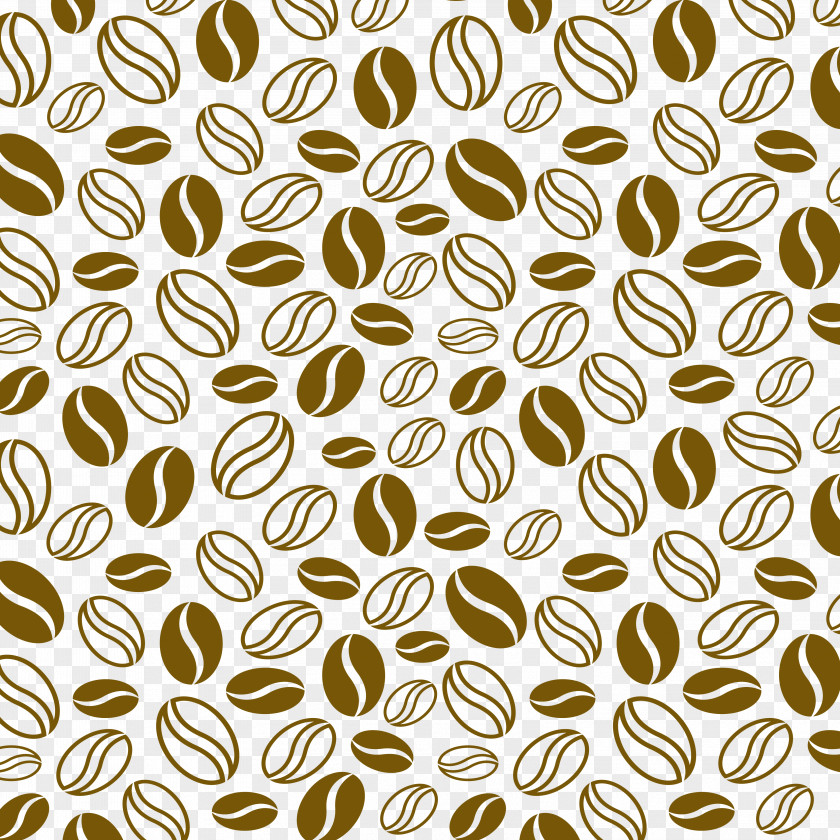 Coffee Beans Vector Shading Bean Tea Cafe PNG