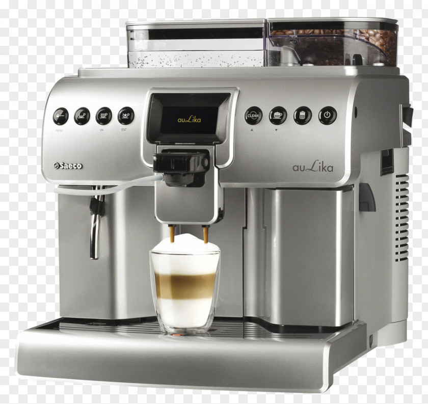 Coffee Espresso Cafe Cappuccino Philips Saeco Aulika MID PNG