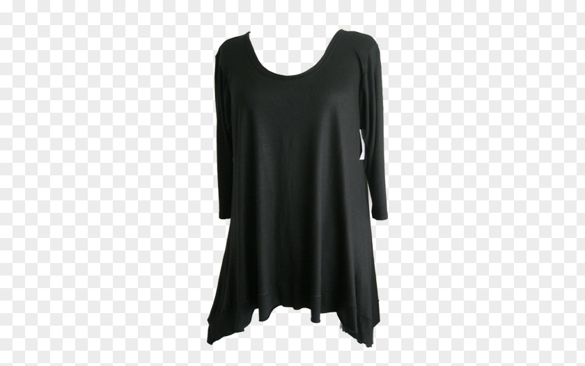 Dress Little Black Shoulder Sleeve Outerwear PNG