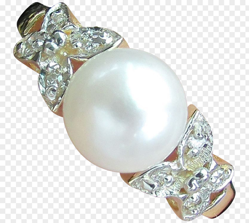 Ring Akoya Pearl Oyster Body Jewellery PNG
