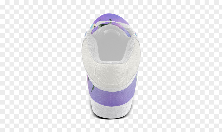 Sneakers Printing Purple Shoe PNG