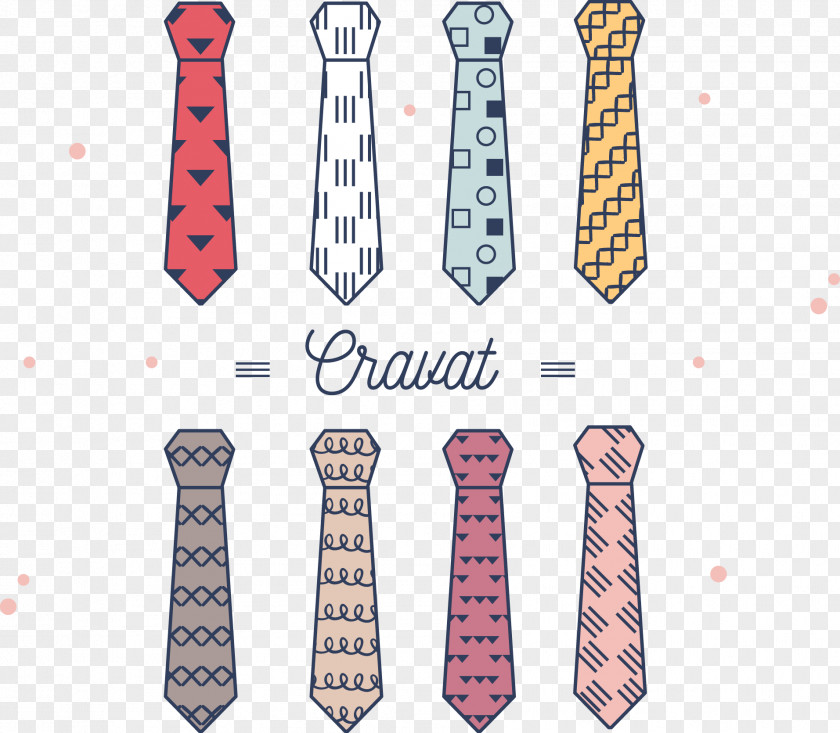 Vector Tie Necktie Formal Wear Cravat Bow PNG