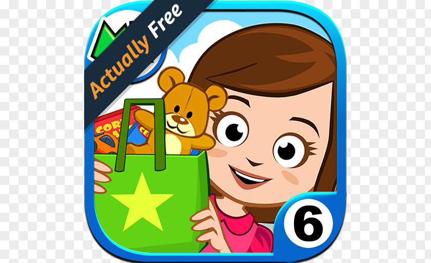 Android My Town : Stores ICEE™ Amusement Park PlayHome Little Princess Best Friends' House PNG
