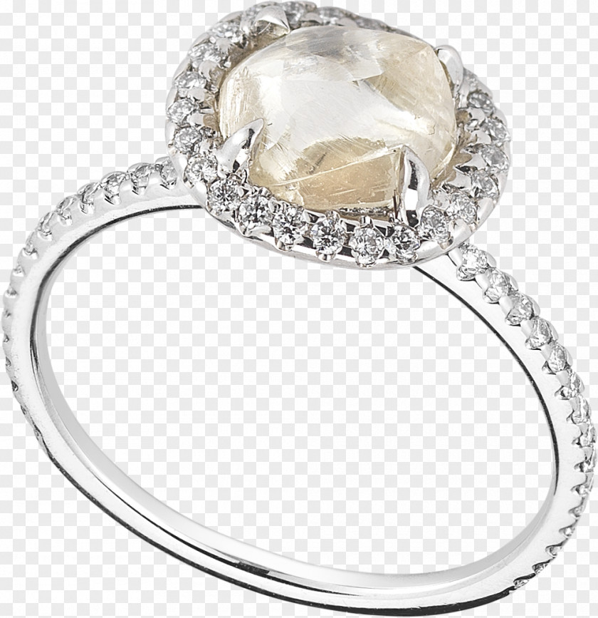 Raw Diamonds Engagement Ring Wedding Earring Jewellery PNG
