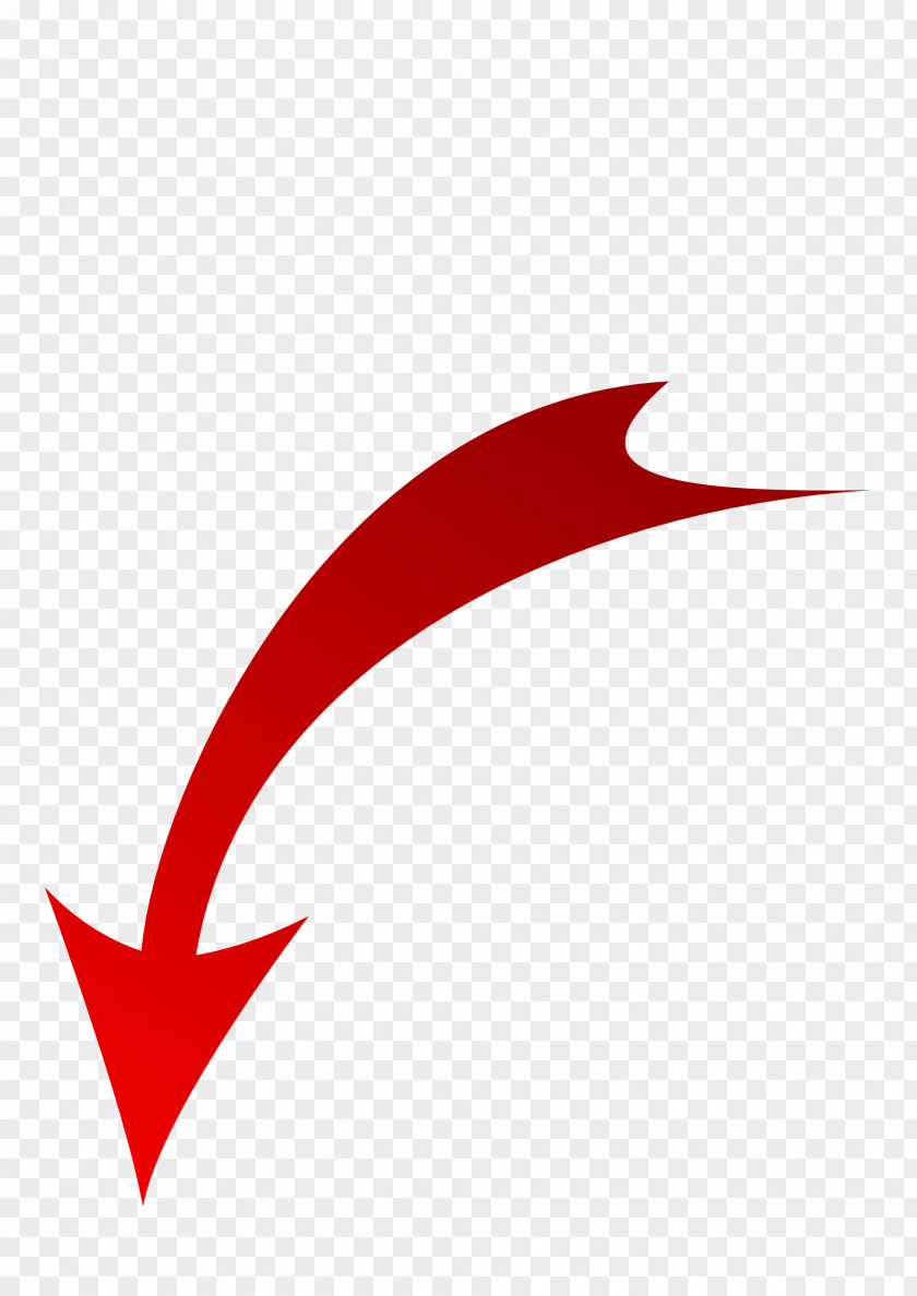 Red Arrow Down PlayStation 3 Clip Art PNG