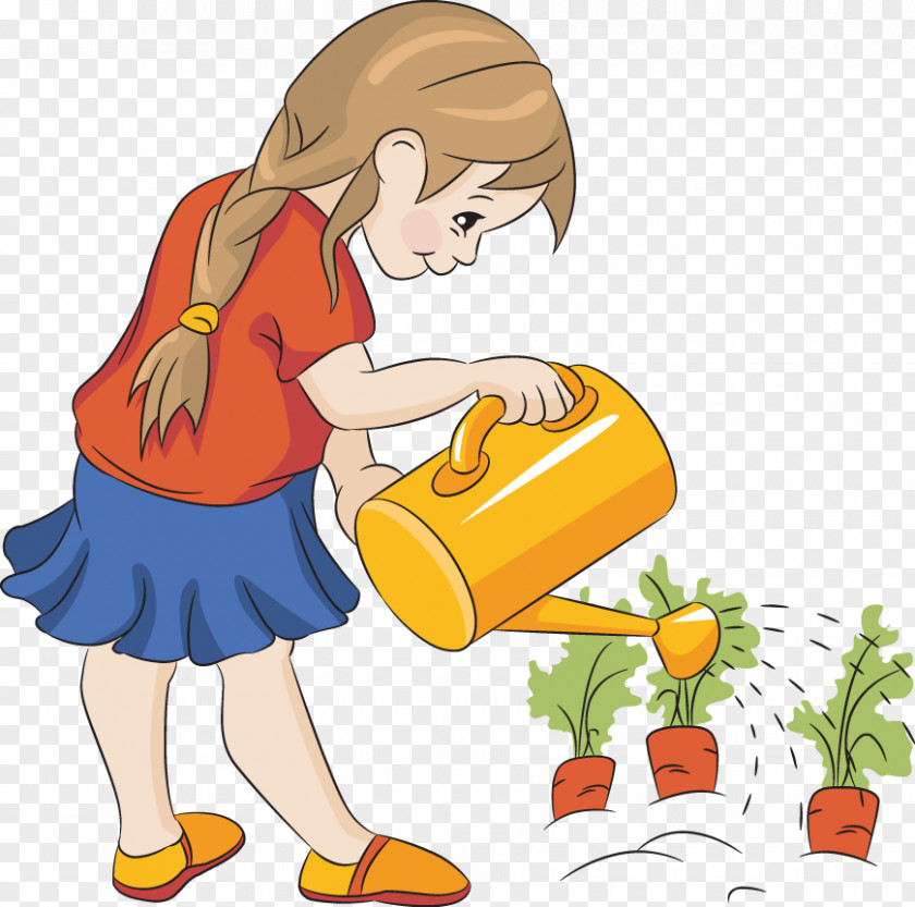 Watering Cliparts Can Plant Garden Seed Clip Art PNG