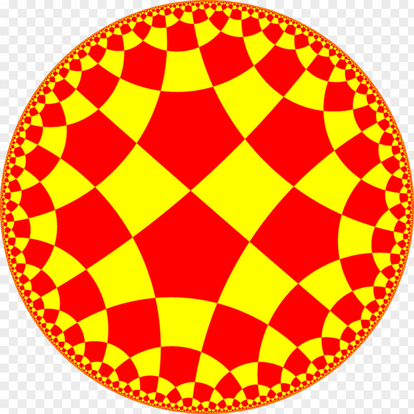 Circle Tessellation Hyperbolic Geometry Pentagonal Tiling Honeycomb PNG