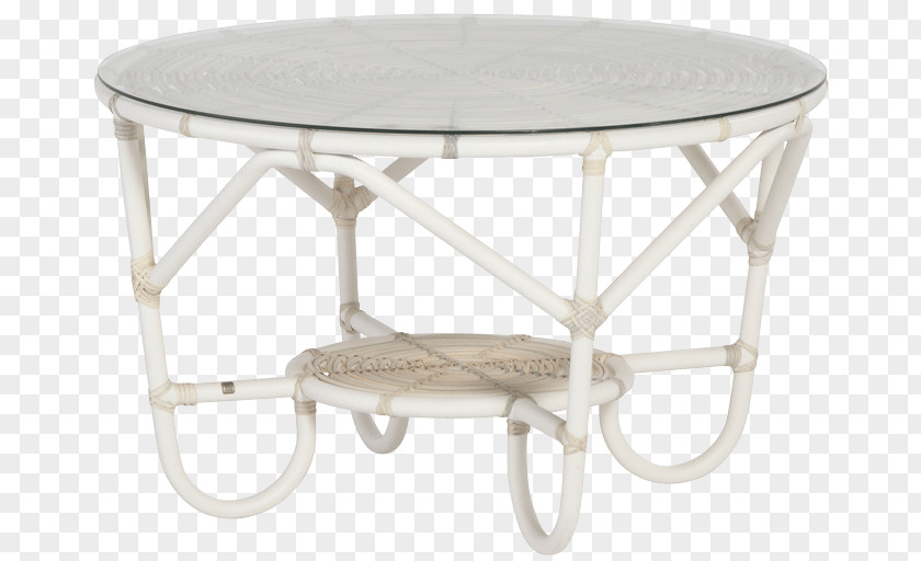 Coffee Table Tables Garden Furniture Wicker Glass PNG