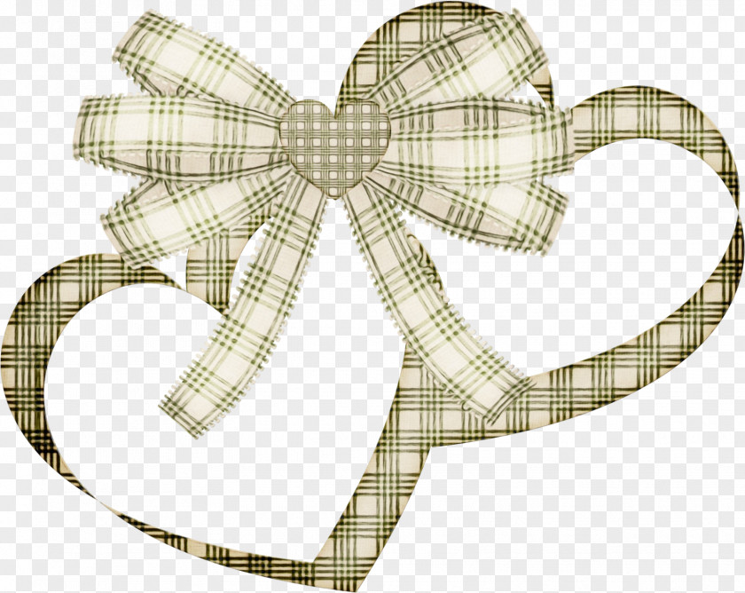 Plaid Textile Cartoon Ribbon PNG