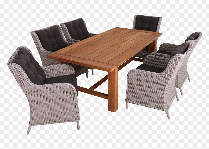 Table Dining Room Furniture Chair Wicker PNG