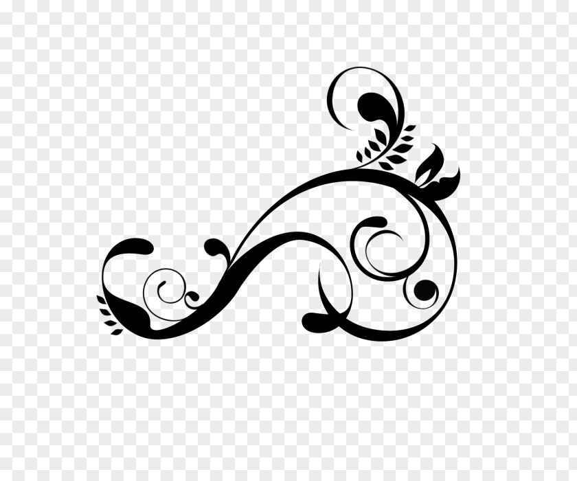 Blackandwhite Ornament Painting Cartoon PNG