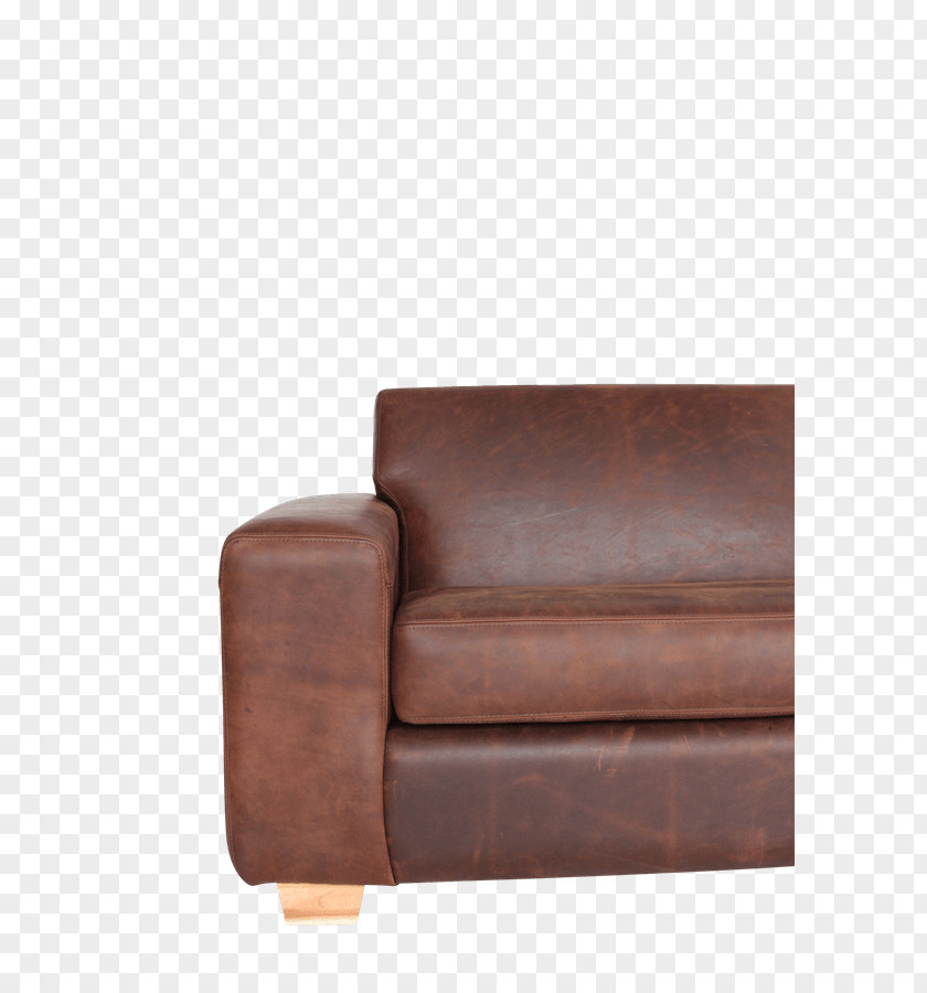 Chair Loveseat Club Leather Couch PNG