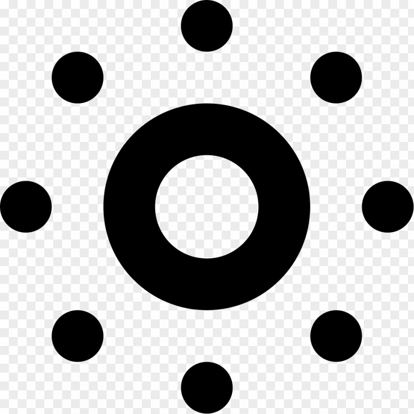 Circle Circled Dot Clip Art PNG