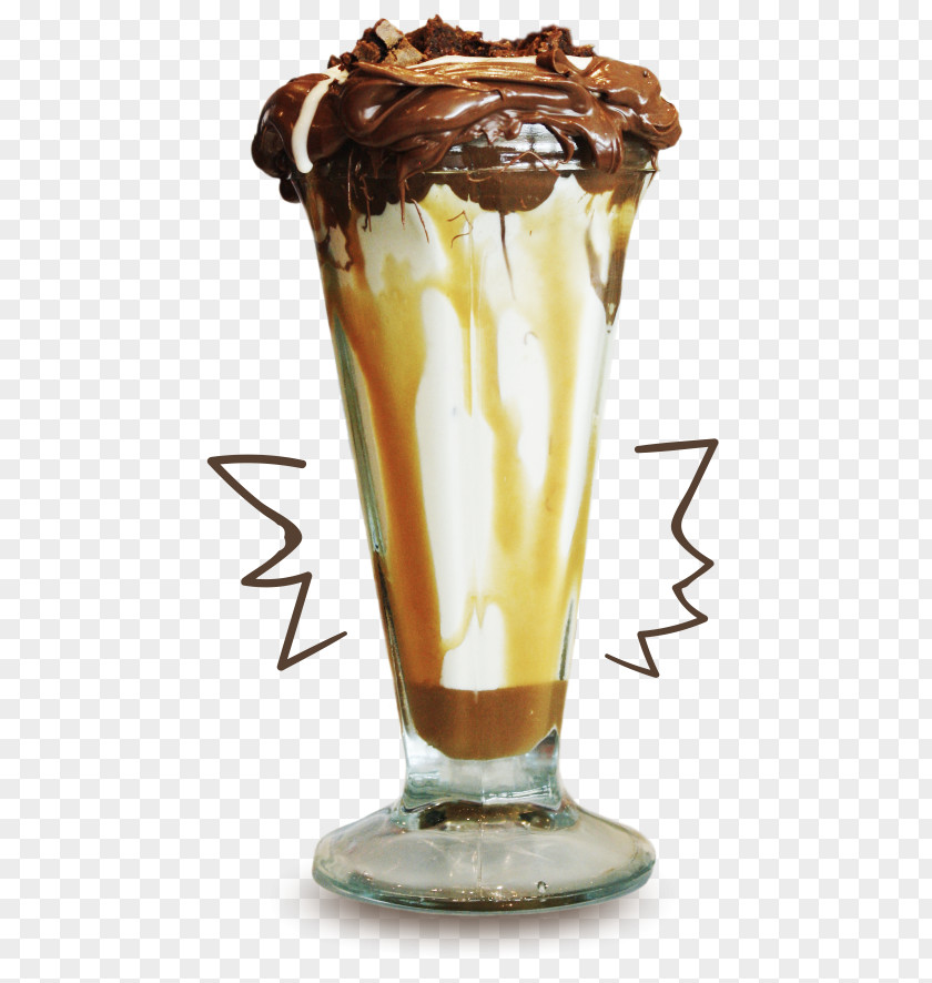 Milkshake Nutella Sundae Dame Blanche Ice Cream Parfait PNG