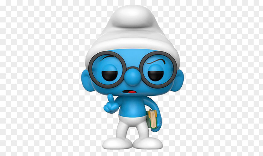 Smurfs Go Pop All About Brainy Smurf! Gargamel Smurfette Papa Smurf PNG