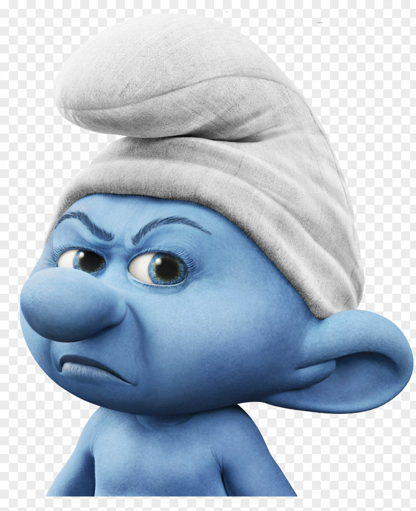 Smurfs Grouchy Smurf Smurfette Gutsy Papa The PNG