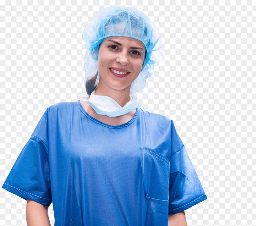 Surgeon Medical Glove Hospital Gowns Headgear PNG