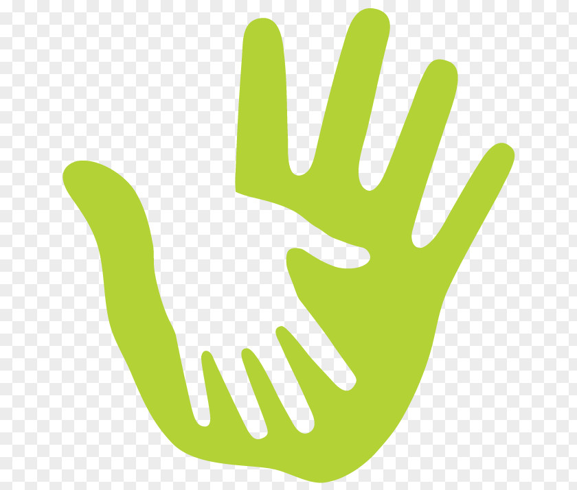 Thumb Safety Glove Background Green PNG