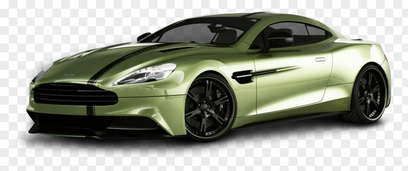 Aston Martin Vanquish Green Car Vantage 2013 DB9 PNG