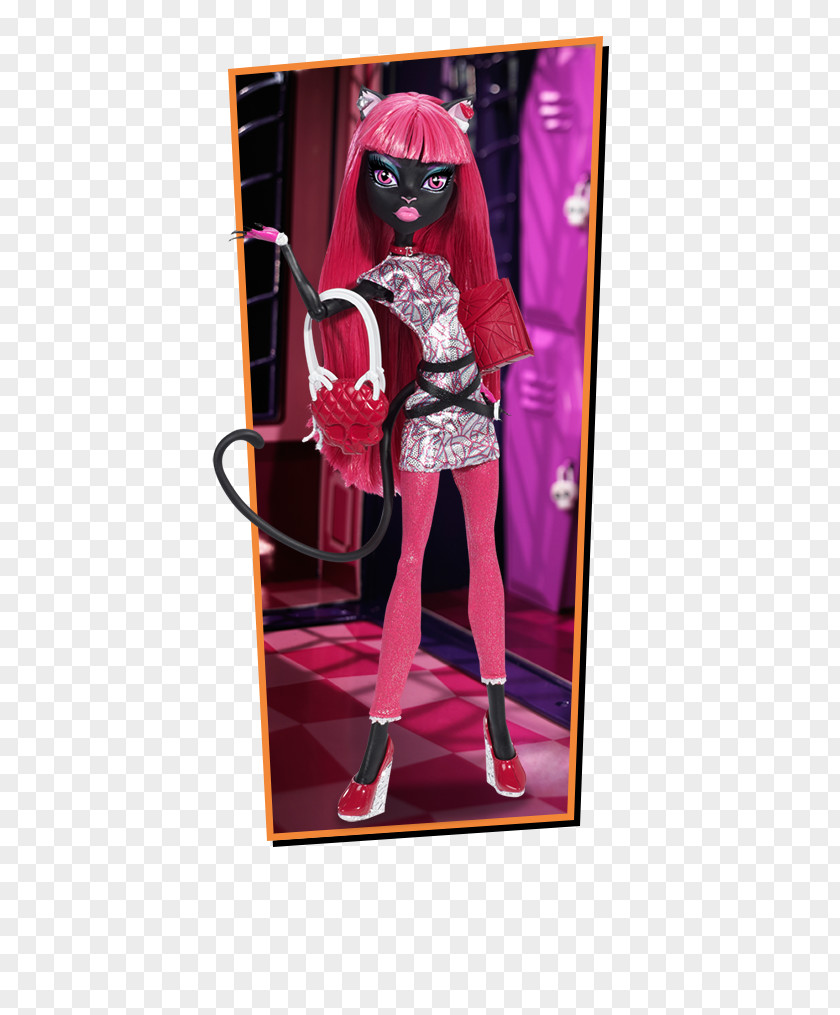 Doll Monster High Friday The 13th Catty Noir Barbie Toy PNG