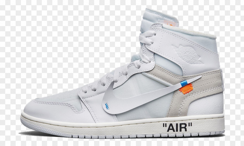 Air Jordan Force Off-White Nike Shoe PNG