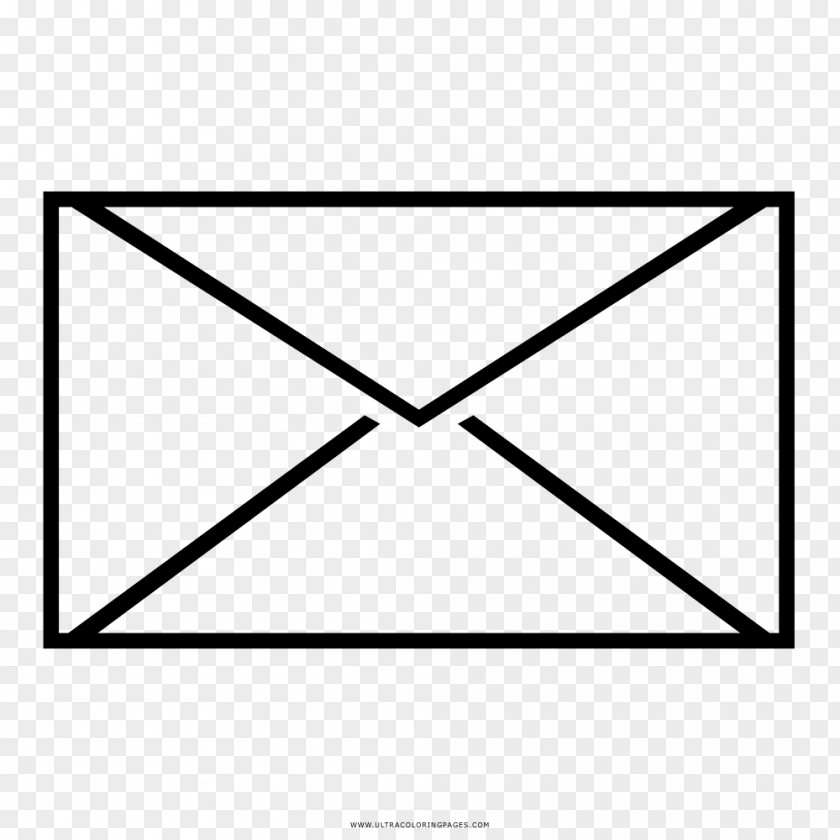 Design Paper Drawing Line Art Envelope PNG