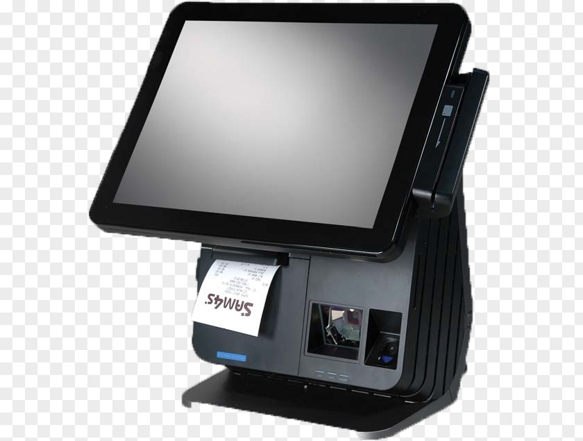 Pos Terminal Point Of Sale Touchscreen Cash Register Computer Hardware Display Device PNG