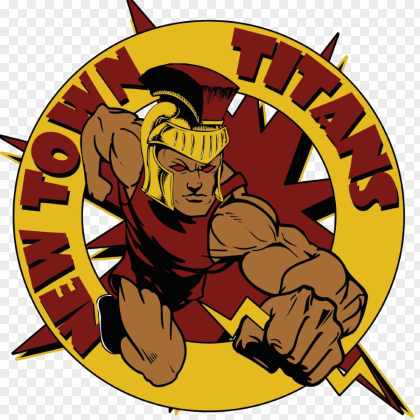 Western Town Superhero Track & Field High School Clip Art PNG