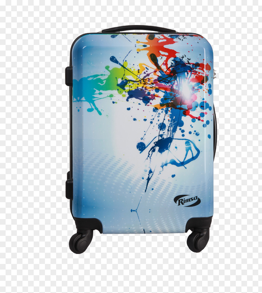 Graffiti Trunk Suitcase Baggage Trolley Polycarbonate Acrylonitrile Butadiene Styrene PNG