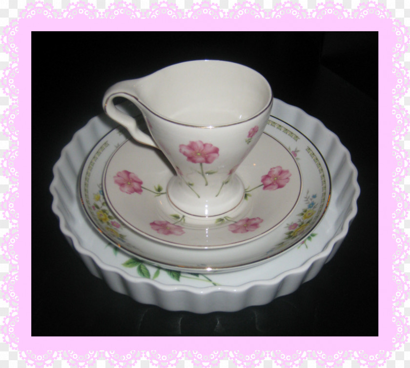 Moon Cake And Tea Coffee Cup Patera Saucer PNG