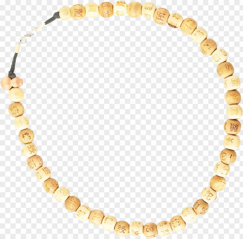 Necklace Amber Pearl Bead Bracelet PNG