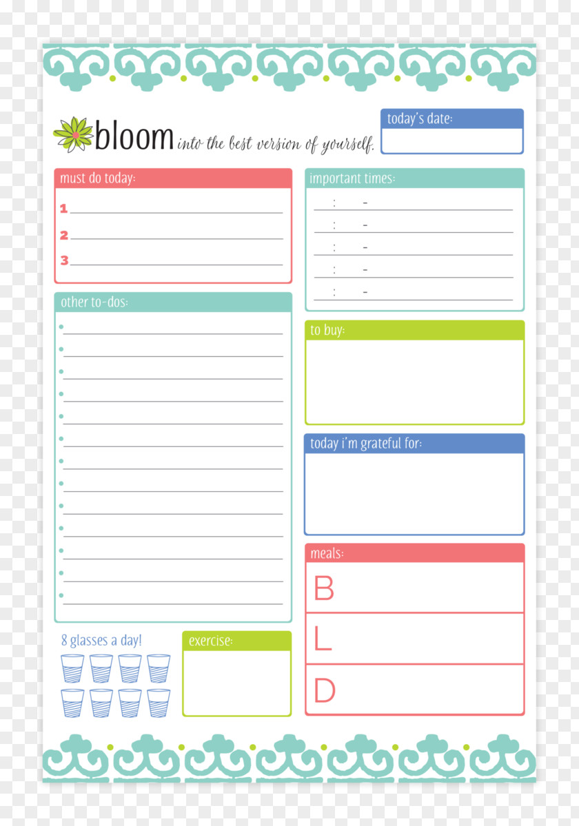 Paper Tear Personal Organizer Planning Amazon.com Organization Diary PNG