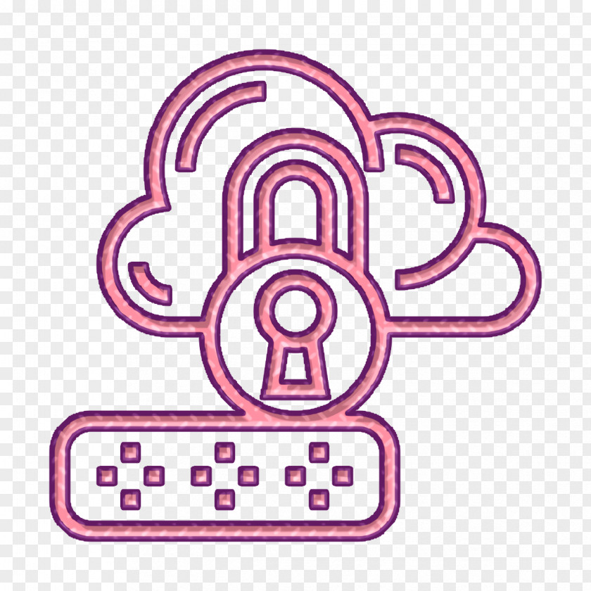 Password Icon Cyber Crime PNG