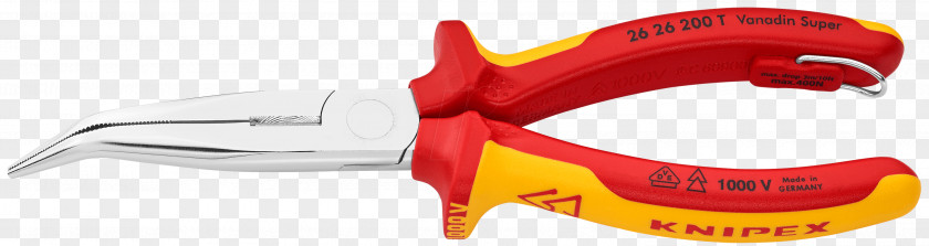 Pliers Knipex Needle-nose VDE E.V. Tool PNG