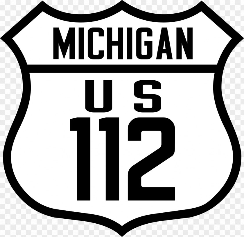 112 U.S. Route 2 In Michigan Jersey Clip Art PNG