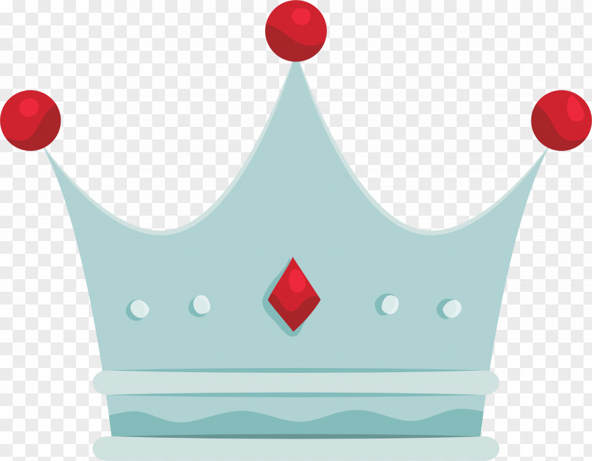 Blue Princess Crown Prince PNG